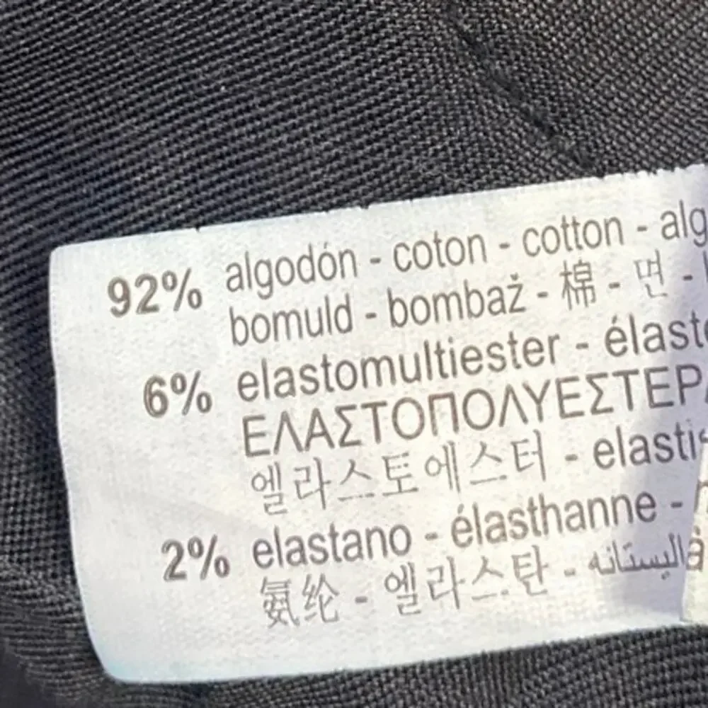 Zara Women's Black High Waisted Cropped Casual Cotton Skinny Denim Jeans Size 6 - Picture 5 of 5